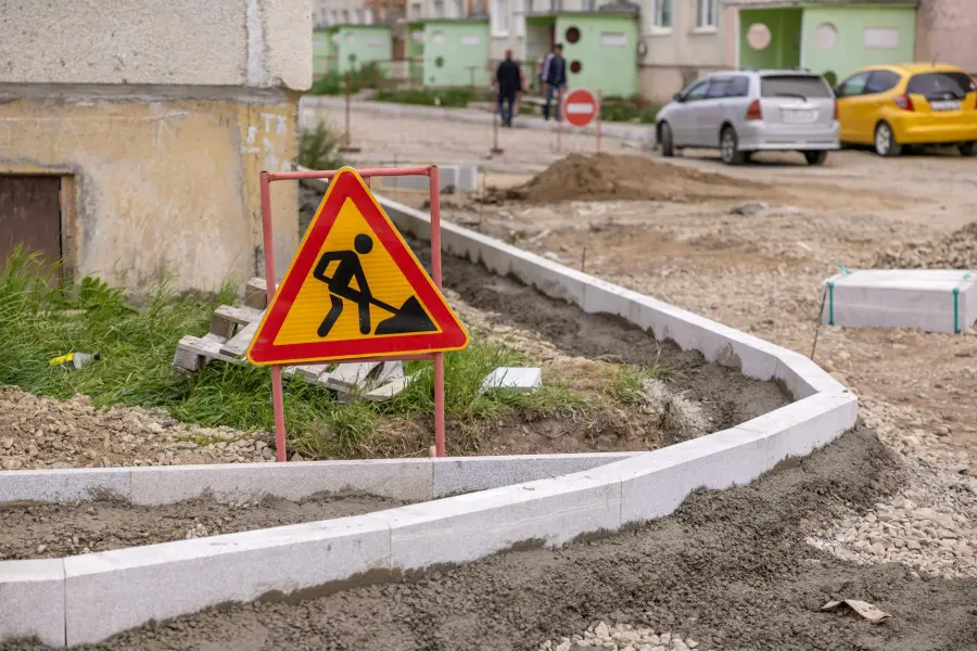 L’Aquila, lavori su viale Corrado IV: cantieri e nuova sicurezza pedonale
