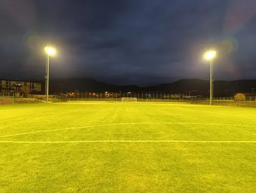 Paganica, al via i lavori per la nuova tribuna del campo sportivo